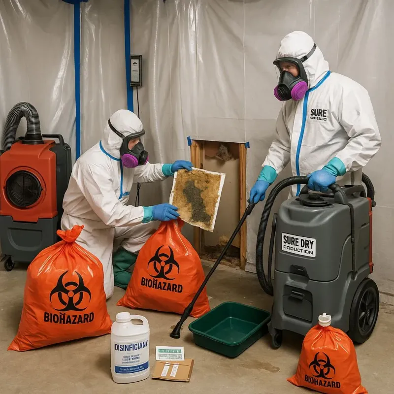 Contaminated Water Handling Protocols process in Woodbury, MN