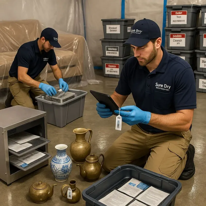 Content Protection and Restoration process in Woodbury, MN