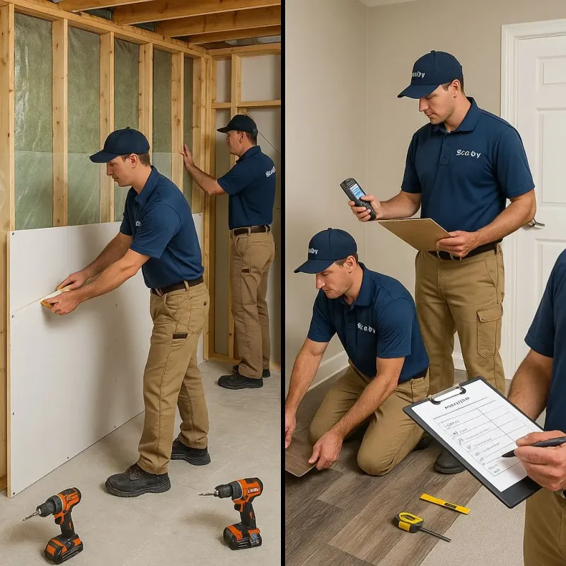Repairs and Reconstruction process in Woodbury, MN